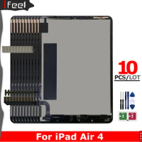 10Pcs AAA++ LCD For Apple iPad Air 4 4th Gen 10.9" Air 4 2020 A2324 A2325 A2072 A2316 LCD Display Touch Screen Assembly + Tools