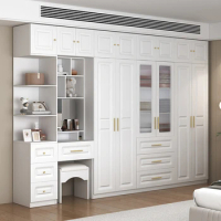 Multilayer Nordic Wardrobe Luxury Doors Large Open Closets Living Room Wardrobes Storage Cabinet Rangement Chambre Furniture