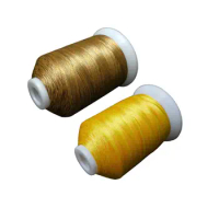 NEW ARRIVAL variegated colors machine embroidery thread 1000m/cone suitable for most home embroidery machines