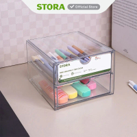 Stora Laci Penyimpanan Mini 6 Tingkat Clear