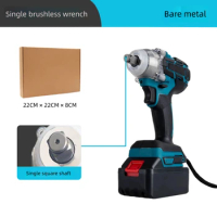 DUTRIEUX Brushless Cordless Electric Impact Wrench Without Battery 1/2 inch Screwdriver Socket Power Tools for Makita 18V Batter