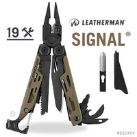 【【蘋果戶外】】Leatherman 832404 SIGNAL 狼棕款 工具鉗 附尼龍套 (公司貨)