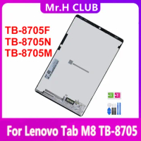 LCD For Lenovo Tab M8 FHD TB-8705F TB-8705N TB-8705M TB-8705 LCD Display With Touch Screen Full Assembly Replacement Repair Part