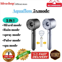 【Ideashop】 Aquaflow 5xmode 5in1 HighDiscover Unmatched Comfort and Efficiency with  5-Flow Shower He