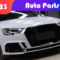Suitable For Audi 17-20 A3 Modified RS3 Enclosure New A3 Upgraded Rs3 Front Bar Grid Rear Lip Enclosure