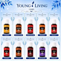 Young Living 15ml LEMON CEDARWOOD LEMONGRASS ORANGE MYRRH CLOVE RC LAVENDER DIGIZE THIEVES Thieves