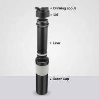 AEROPRESS French Press Portable Coffee Maker Tumbler Plastic 300ml - T35067