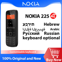 New Original Nokia 225 4G Mobile Phone Multilingual 2.4 inch Dual SIM Cards Bluetooth FM Radio 1150mAh Feature Mobile Phone