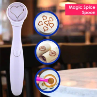 TV New Product, Magic Spice Spoon Magic Spice Coffee Milk Tea Spoon Mounting-Pattern Device Cake Tool