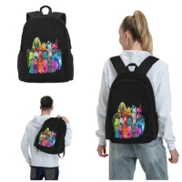 Slime Rancher Update Secret Slimes Casual Printed Ladies Backpack School Student School Bag Large Capacity Backpack Travel