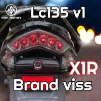 LC135 V1 Tail Lamp Lampu Belakang X1R x1-r  tinted 135lc
