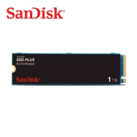 【SanDisk】SSD PLUS M.2 NVMe PCIe Gen 3.0 內接式 SSD 1TB