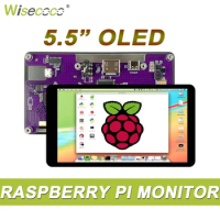OLED Panel 5.5 Inch FHD 1920x1080 Raspberry Pi Touch Display Amoled Portable Monitor