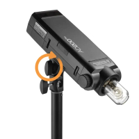 ZHUOH-Giá Đỡ Đèn Flash Di Động, Tay Cầm Vít 1 / 4, Giá Đỡ Đèn Speedlites Cho AD200 AD200PRO