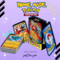 HOMEMADE KARTU POKEMON STARTER DECK EX MEGA LUCARIO (TCG) PREMIUM 25 SHEET