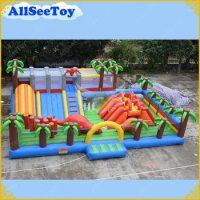 Giant Inflatable Trampoline Inflatable Dinosaur Bouncy Castle for Kids Commercial Quality Inflatable Bouncer for Rental Business