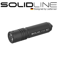 德國SOLIDLINE ST1航空鋁合金鑰匙圈型手電筒