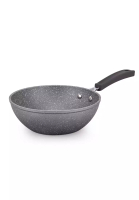 Amercook Amercook 20cm Induction Non Stick Open Wok - Newly Improved Lava Stone 2.0