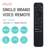 New RMF-TX800U Voice Remote Control Replaced for Sony 4K TV XR-75X95K KD-43X80K Smart TV