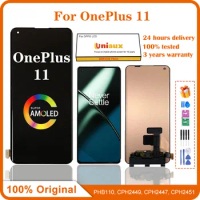 6.7" Original Fluid AMOLED For OnePlus 11 Display Touch Screen Digitizer Assembly For One Plus 11 LCD PHB110, CPH2449, CPH2447