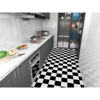 ส่งฟรี. Floor sticker Walllpaper Self-Adhesive Sticker PVC Material Size Width 60 cm x Length 3 m#FL