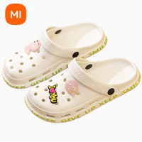Xiaomi Summer Slippers Women Leisure Hole Shoes Indoor Outdoor Slippers Breathable Non-slip Garden Beach Shoes Fashion Shoes