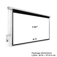 Layar Proyektor Screen Motorize 120inch universal