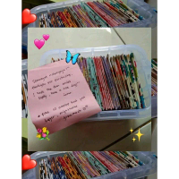 [challenge nabung 100 amplop] 100 pcs amplop handmade free box