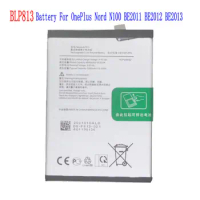 10x 5000mAh / 19.35Wh BLP813 Replacement Battery For OnePlus Nord N100 BE2011 BE2012 BE2013 Batterie Bateria Batterij