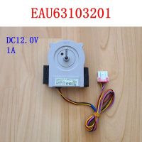 For LG refrigator motor fan blade double by condenser evaporator fan motor ODM-001F-41EAU63103201 DC 12.0V 1A 3.25W parts