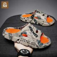 Xiaomi Original Brand New Style Slippers Men Sandals Summer Fashion Thick Bottom Anti-slip Slip-on Casual Camouflage Beach Shoes