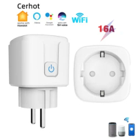 Cerhot EU16A Smart Plug Homekit Electrical Outlets With WiFi Siri Voice Remote Control Smart Home Part WiFi Socket Smart Socket