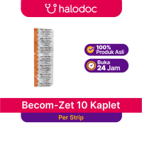 Becom-Zet 10 Kaplet Vitamin untuk Kesehatan