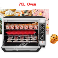 70L Electric Oven Household &amp; Commercial Multifunctional Full Automatic Baking Machine With Large Capacity&amp;Single Layer