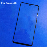 For Huawei Nova 4e 4 e Front LCD Glass Lens touchscreen MAR-AL00 Touch screen Outer Screen Glass without flex Nova4e