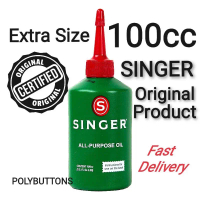 Polybuttons Singer Sewing Machine Oil 80cc Minyak Mesin Jahit Singer 80cc