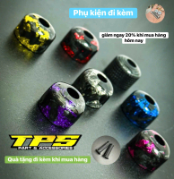 Gù Tay Lái Trụ \CARBON FORGED\" TPS RACING Tặng cặp {BAO TAY} khi mua sản phẩm phụ tùng phụ kiện  (Đ