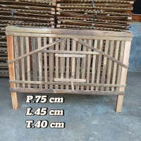 kandang ayam bambu rakitan kandang anak ayam kandang kucing kandang kelinci kandang ayam portable