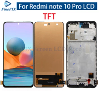 6.67'' TFT For Xiaomi Redmi Note 10 Pro LCD Display Touch Panel Screen Digitizer Assembly redmi note10pro M2101K6G display