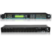 4Input 8Output Digital Audio Processor 4.24 Professional DSP Matching With Audio Mixer And Line array speakers
