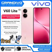NEW HP vivo V60 Lite 5G 12/512GB Dimensity 7360-Turbo, 6500 mAh + 90W FlashCharge, 50MP Sony Camera