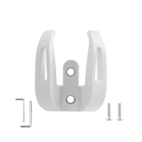 Universal Front Hook Hanger Electric Scooter for Xiaomi 1S / Pro2 Helmet Dual Claw Bags Grip Scooter Handle Hook White