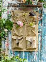 掬涵 園藝工具包收納袋掛袋多功能雜物壁掛袋墻上掛兜置物儲物袋
