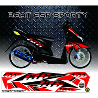 POLET LIS STIKER BEAT ESP BEAT SPORTI 2016 2017 2018 VARIASI STIKER STRIPING BEAT ESP DAN BEAT STREE
