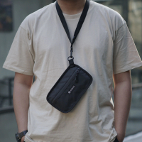 Dompet Hp Gantung Kalung Leher Tas Selempang Slempang Hp Mini Unisex Multifungsi Gantung Leher Pria 
