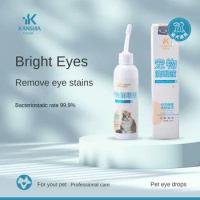 Pet Eye Drops for Cats &amp; Dogs Tear Stain Cleaning 120ml Eye Wash Eye Cleaning