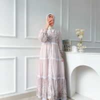 MAHIRA DRESS PANJANG GAMIS LEBARAN BAJU LEBARAN GAUN WANITA GAMIS PANJANG MUSLIMAH BISA COD BAYAR DI