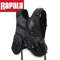 Newest Rapala City Compound RUVP All-in-One Backpack Reflective Fishing Vest