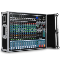 EP8-12 mixer with power amplifier, all-in-one air box, 24 effects, Bluetooth performance, wedding sound.