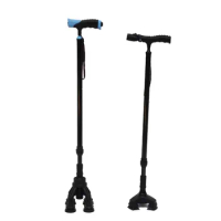 Lightweight Aluminum Underarm elbow crutches adjustable elderly walking stick cane